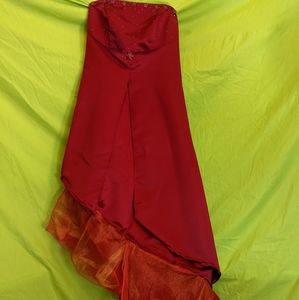 🔥Formal Custom hemmed Girl On Fire dress 🔥